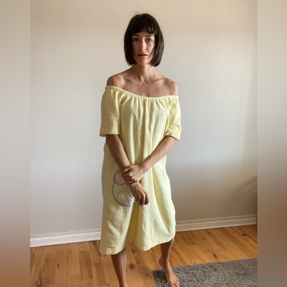 Vintage 1980’s Terry Cloth Dress - Picture 5 of 16
